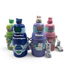 Garrafinha Térmica Infantil Personalizada Água Suco Escolar