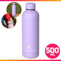 Garrafinha Térmica Inox Revestimento De Silicone Suco Água Gelada 500ml