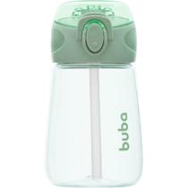 Garrafinha Tritan Infantil 300ml Buba Com Canudo de Silicone e Tampa Com Trava