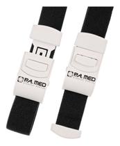 Garrote Adulto Torniquete Com trava Enfermagem Cor Preto Pamed