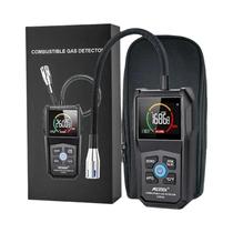 Gás combustível vazamento Detector Analyzer, tela LCD, alarme de som e luz, 100% LEL, CGD02A