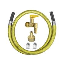 Gás Kit Instalação Fogão E Cooktop Com Registro Corta Fogo 90 1,25m- Roco