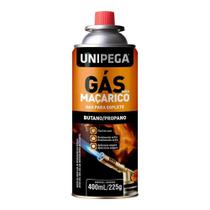 Gás para Maçarico Unipega 400ml/225g