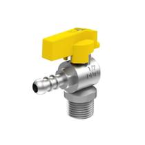 Gás Válvula Angular 1/2 (m) X 3/8 (tm) - Roco Gás Válvula Angular 1/2 (m) X 3/8 (tm) - Roco