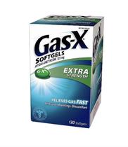 Gas-X Extra Strength Gas Relief 125 mg 120 cápsulas gelatinosas