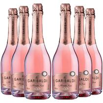 Gaseificado Sem Álcool Garibaldi Moscato Rose - 750mL - Nacional - 06 unidades Gaseificado Sem Álcool Garibaldi Moscato Rose - 750mL - Nacional - 06 unidades