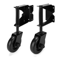 Gate Caster YONSIN 4.3 Heavy Duty com capacidade de 100 kg, preto