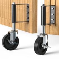 Gate Casters HOLKIE Heavy Duty com mola carregada por 100 kg