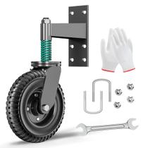 Gate Wheel DAILYLIFE Heavy Duty de 8 polegadas com mola 318 kg