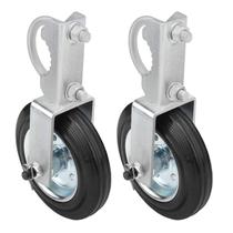 Gate Wheel MOFEEZ para portão giratório de metal com molduras de 1,6-2 m (2 unidades)