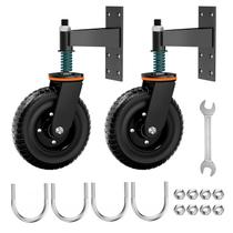 Gate Wheels Uouteo Heavy Duty de 8 polegadas para portão de tubo de metal