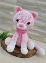 Gatinha Amigurumi crochê