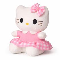 Gatinha de Pelúcia com Vestido Rosa Pelúcia Decorativa Macia para Presente - Promoção Gatinha de Pelúcia com Vestido Rosa Pelúcia Decorativa Macia para Presente - Promoção