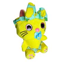 Gatinho Amarelo de Chupeta Pelúcia Plush 21cm Fofinho Gatinho Amarelo de Chupeta Pelúcia Plush 21cm Fofinho