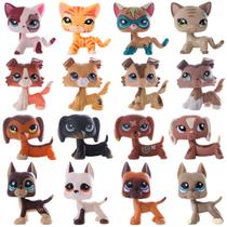 Gatinho de cabelo curto LPS Cat Collie Dachshund