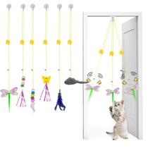 Gatinho de pássaro retrátil com porta suspensa Mitubati da Cat Toys (pacote com 6) Gatinho de pássaro retrátil com porta suspensa Mitubati da Cat Toys (pacote com 6)