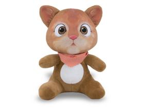 Gatinho de Pelúcia Luck 27cm Anti-alérgico