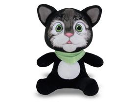 Gatinho de Pelúcia Plush 27cm Anti-alérgico