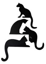 Gatinhos para batente de porta - Kit 3 peças