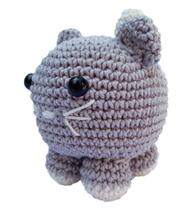 Gato Amigurumi Crochê Bicho Bola - Ciandella Crochê