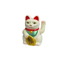 Gato da Sorte e Fortuna Manekineko Decorativo Energia Solar