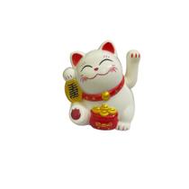 Gato da Sorte e Fortuna Manekineko Decorativo Energia Solar Gato da Sorte e Fortuna Manekineko Decorativo Energia Solar