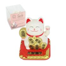 Gato Da Sorte Fortuna Neko Decorativo Energia Solar Maneki Gato Da Sorte Fortuna Neko Decorativo Energia Solar Maneki