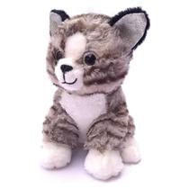 Gato De Pelúcia Olho Com Brilho 20cms - Rajado Gato De Pelúcia Olho Com Brilho 20cms - Rajado