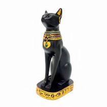 Gato Egípcio Bastet em Resina (9cm) - Relaxar e Meditar