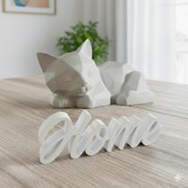 Gato fofo decorativo pra racks sala Gato fofo decorativo pra racks sala