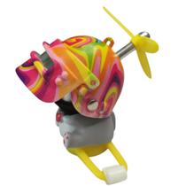 Gato Gatinho Guidao Bike Moto Luzes Som Buzina Capacete Fofo Motocicleta Sinalizaçao Passeio Bicicleta Segurança Led Gato Gatinho Guidao Bike Moto Luzes Som Buzina Capacete Fofo Motocicleta Sinalizaçao Passeio Bicicleta Segurança Led