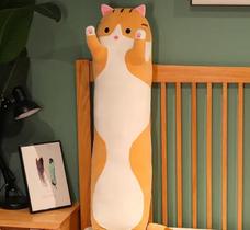 Gato Salsicha Pelucia 70 cm Pronta Entrega
