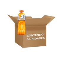 Gatorade Tangerina 500ml contendo 6 garrafas