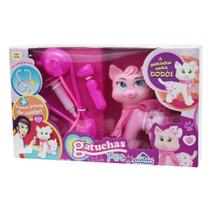 Gatuchas Pet Com Acessorios 19cm - Adijomar Gatuchas Pet Com Acessorios 19cm - Adijomar