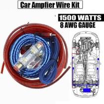 Gauge 8 audio kit amplifier installation wiring 1500 watts