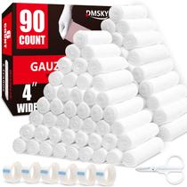 Gauze Rolls Dmsky, pacote 90, 4x3,75 cm, embalados individualmente
