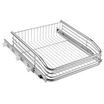 Gaveta 37cm Deslizante Aramada com Corrediça para Cozinha Multiuso Fruteira com Trilho para Frutas Gaveta 37cm Deslizante Aramada com Corrediça para Cozinha Multiuso Fruteira com Trilho para Frutas