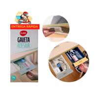 Gaveta Adesiva Multiuso Secreta Mesa Escritório Mini Gaveta