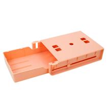 Gaveta Adesiva Organizadora Com Divisorias De Lapis Caneta Escritorio Mesa Cor:Rosa