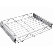 Gaveta Aramada Deslizante 37x28x5cm Giosul Cromada Cozinha Multiuso Fruteira