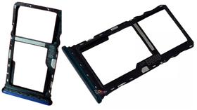 Gaveta Bandeja de Chip Sim compatível com Moto G9 PLAY Azul . Gaveta Bandeja de Chip Sim compatível com Moto G9 PLAY Azul .