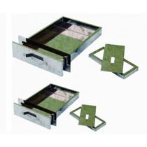 Gaveta Cinzeiro Aço Inox Churrasqueira Alvenaria 35,5x9,5cm