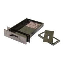 Gaveta Cinzeiro Aço Inox Churrasqueira Alvenaria 37x25x4,5cm Gaveta Cinzeiro Aço Inox Churrasqueira Alvenaria 37x25x4,5cm