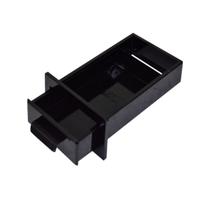 Gaveta Cinzeiro Lareira Chapa de Aço Preta Popular 46x32x6cm