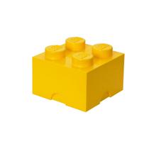 Gaveta de armazenamento LEGO Room Copenhagen Brick 4 Bright Yellow