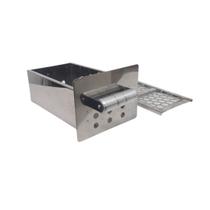 Gaveta De Carvão Inox Churrasqueira A Bafo Diamante CBD16 Gaveta De Carvão Inox Churrasqueira A Bafo Diamante CBD16