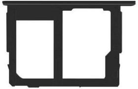 Gaveta De Chip E Cartão Para Celular J8 J800 J8 J810 - Preta