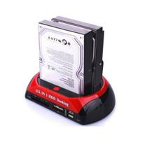 Gaveta De Hd Exbom Docking Station Para 2 Hds Ide 1 Sata