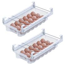 Gaveta de ovos para geladeira Skywin, pacote com 2 unidades para capacidade para 18 ovos