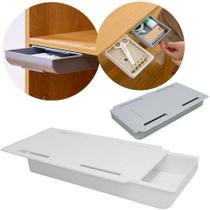 Gaveta de plastico retangular autoadesivo colors 22x11x3cm - SAZ COMERCIO